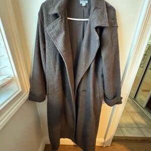 Women's Brown Long Coat